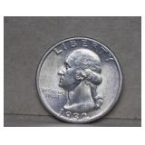 1932 BU Silver Quarter  1st Year of Issue