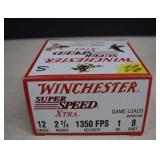 Full Box Of Winchester 12 Gauge Shot Shells