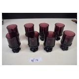Eight Vintage Tiffin Franciscan Madiera Juice