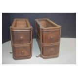 Vintage Sewing Machine Cabinet Drawers