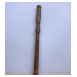 Vintage Wood Police Baton / Night Stick 17'