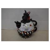 VTG Scottie Dog Stackable Tea-For-One Set