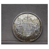 1958 Canada Silver 50 Cents