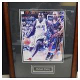 Autographed Framed Photo Of Dallas Mavericks Mike