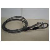 Master Lock Steel Cable With Master Lock & Key
