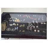 Fashion Earrings In Display Organizer