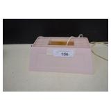 MCM Pink Bed Light. Clips on Headboard