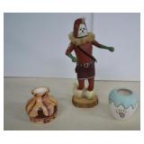 Navajo Pottery & Kachina Doll