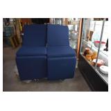 2 Matching Tri Fold Seat Cushions