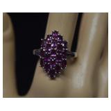 Sterling D'Joy Tourmaline Ring  Sz 11-1/74
