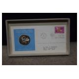 United Nations Silver Proof Medallion & 1st Day