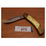 Vintage Pakistan 4' Folding Pocket Knife