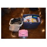 4 Totes Of Toys, Tracks, Blocks
