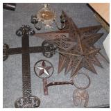 Collection Of Rustic Metal Home Decor