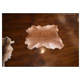 Natural Animal Hide/ Brown & Cream