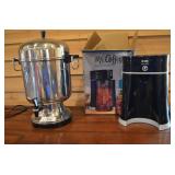 Electric Coffee Percolator with Dispenser and Mr