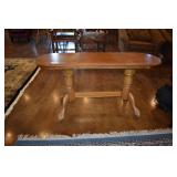 Traditional Wood Sofa/ Console Table