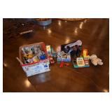 Box Of Toys W/ Duffle Bag