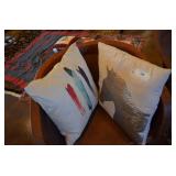Two Western Style Pillows