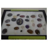 Amethyst, Rutilated Quartz, Agate, Jasper Polished