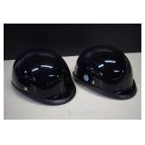 Two Like New Half Helmets, Size Small
