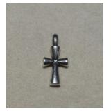 Sterling James Avery Cross Pendant   1.91g