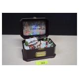 Merry Christmas Music Box w/Flashing Lights