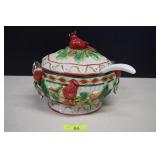 Cracker Barrel Plaid Traditions Soup Tureen