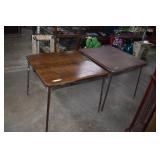 2 'Pop Up' Folding Tables