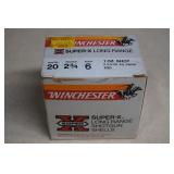 Full Box Of Super-X,Long Range 20ga. Shotgun Shell