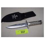 Snake Eye Tactical Knife w/Sheath
