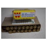 17 Rounds Of Winchester 30-30 Ammo