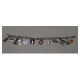 Sterling Charm Bracelet &  Shield Charms* and More