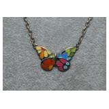 Brighton Colorful Enamel Butterfly Necklace