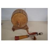 Heritage Collection Polished Whiskey Barrel