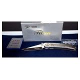 Gigand,Titan 'Mustang' Lock Blade Knife Designed