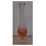 Vintage Fenton Inverted Strawberry Pink Swung Bud