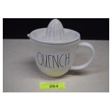 Rae Dunn Quench Citrus Juicer w/Mug