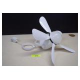 Wall Hanging Fan w/Light.