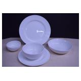 New Mikasa 40 Piece Bone China Dinnerware,Ciara