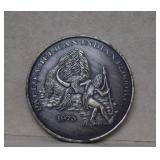 Paleo American Indian 12,000BC Medallion - 1975