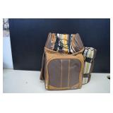 Hap Tim Backpack Picnic Basket w/Utensils. New