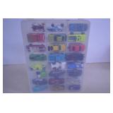 41 Diecast Cars In Storage Case - Hot Wheels