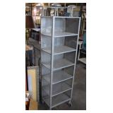 Metal Shelf On Wheels
