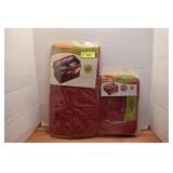 Two Rubbermaid Collapsible Storage Boxes