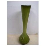 Vintage 18'  Mid Century Cased Glass Vase