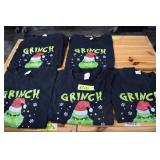 Family of Five Grinch T-Shirts. XL,L,S,XS,XS