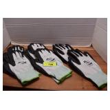 Six Pair HyFlex Cut Resistant Gloves Size 12