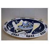Clay Art,Millennium Chip & Dip Bowl