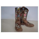 Ariat Macie Bean Honey Bunch Girls Boots Sz 2